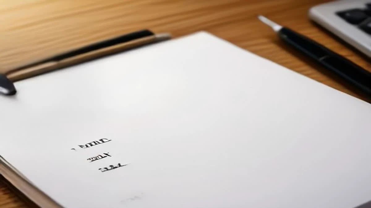 top-down flat lay of a close-up of a spreadsheet printout and a pen on a wooden desk, soft morning light, used as the opening image